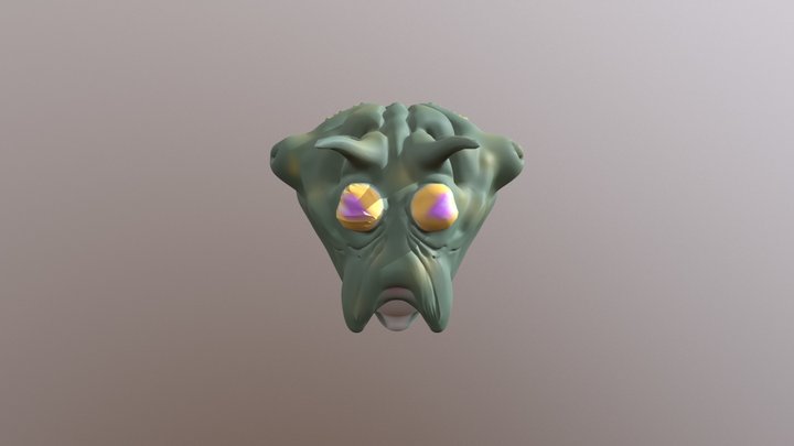 Green thing 3D Model