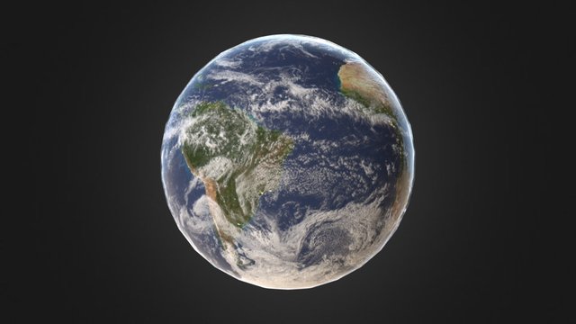 planet Earth 3D Model