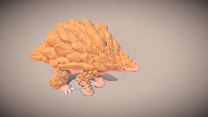 Pango Rock 3D Model