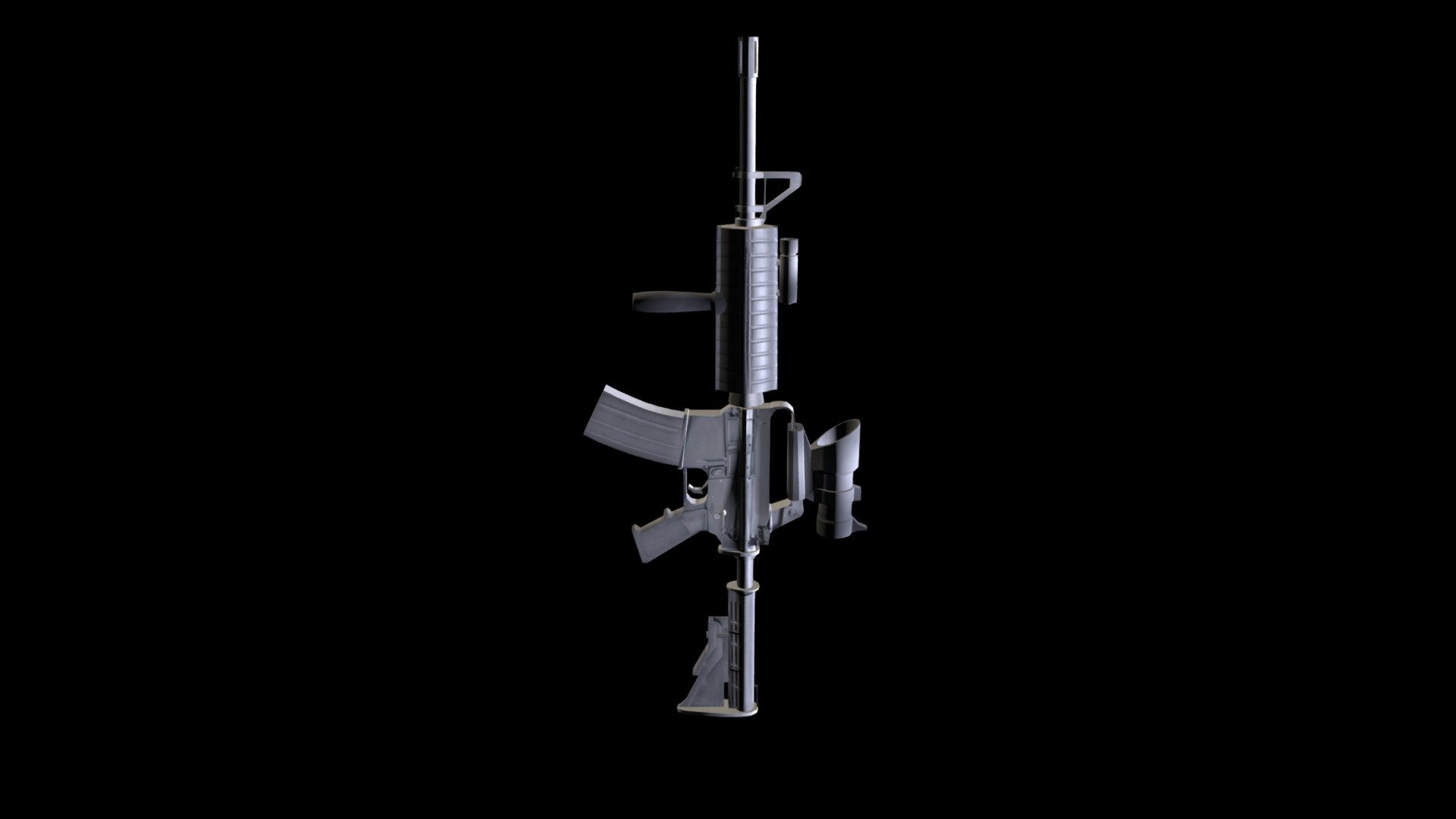 me rifle - 3D model by ceeleste [88c9102] - Sketchfab