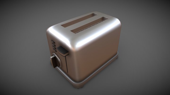 Toaster Cuisinart CPT 160 3D Model