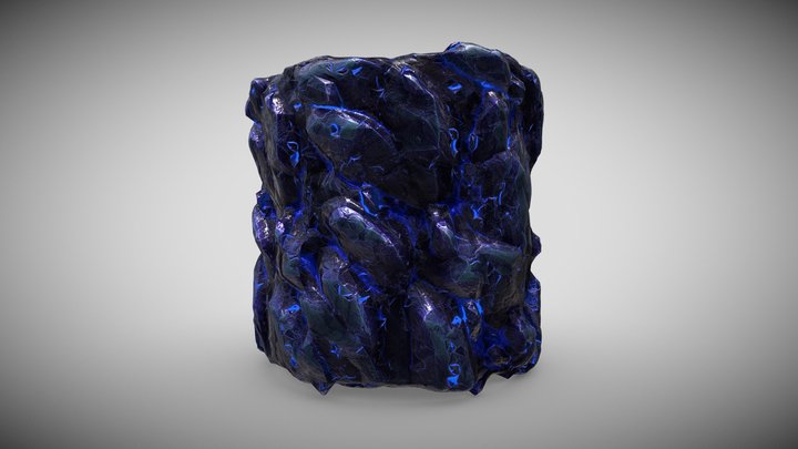 Cave Material 3D Model