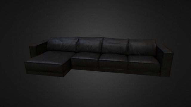 Game Ready Couch 3D Model