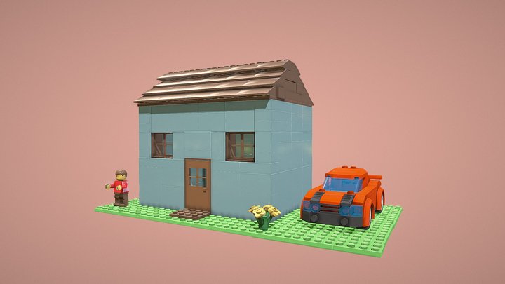 Lego House - 3D Model by iandrik