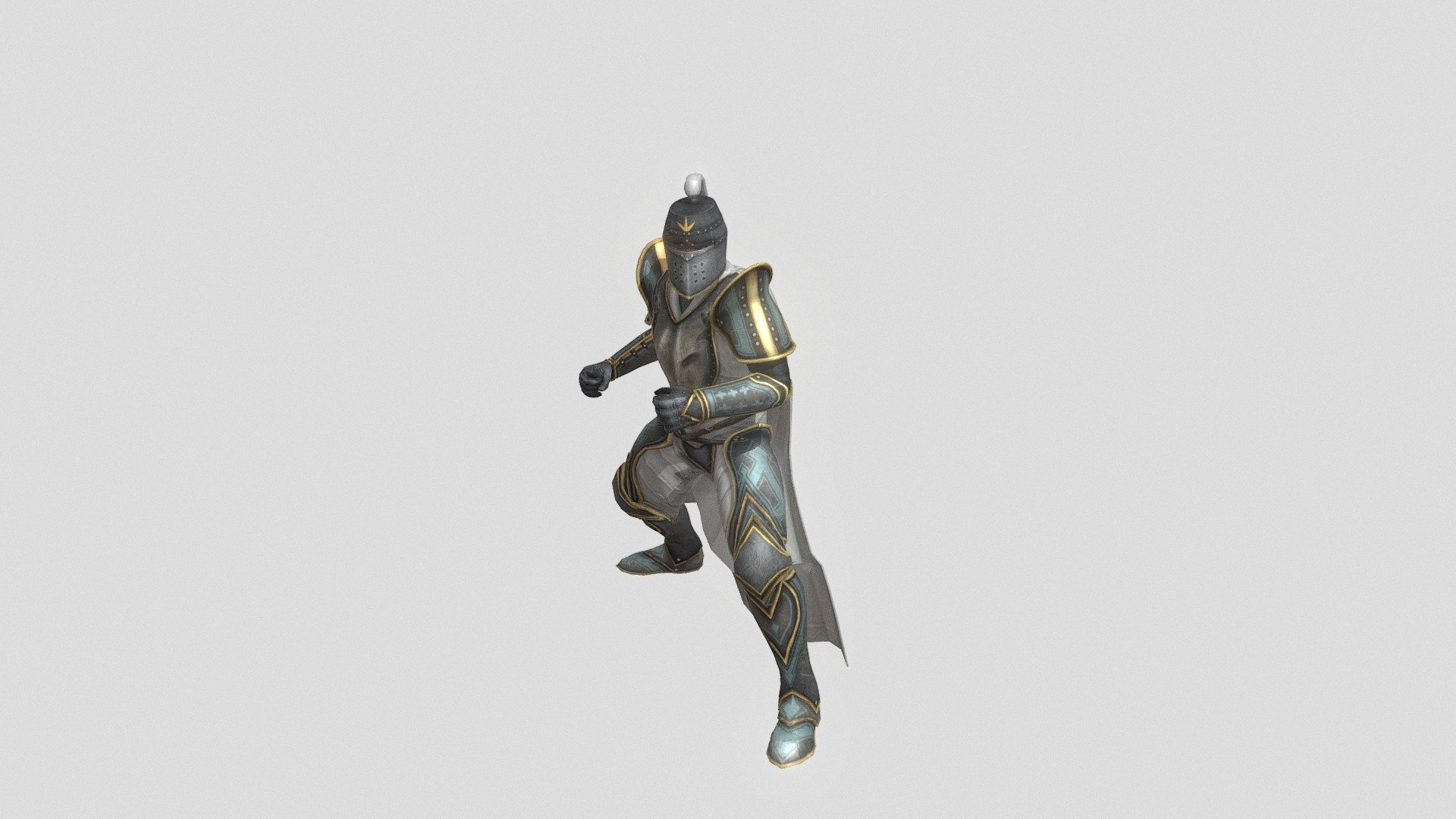 knight flying back death