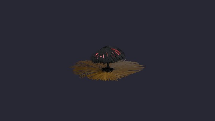 Mushroom cloud 3D Model