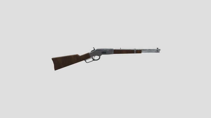 Winchester Gun 3D Model