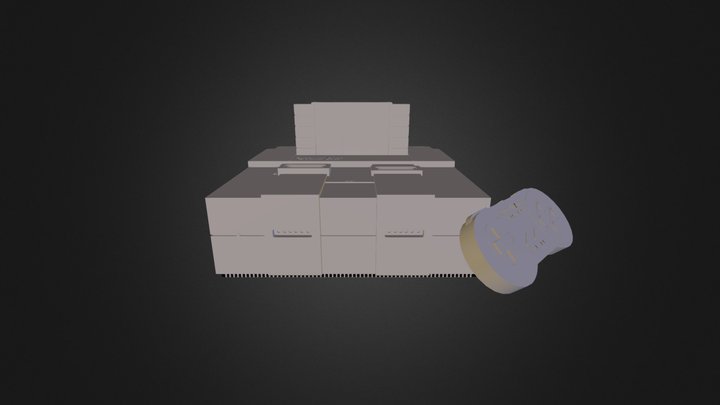 Snes 3D Model