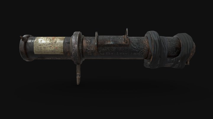Morgan's Cannon 3D Model