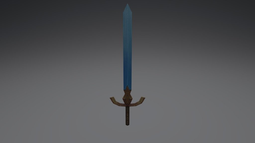 Minecraft 3D Model~ Odin's Sword - Download Free 3D model by Fizzy ...