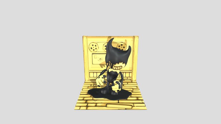 Re Animated Bendy 3D Model