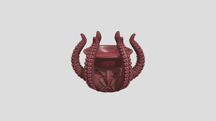 Eldritch Tentacle Pet Bowl Stand STL | Cthulhu…
