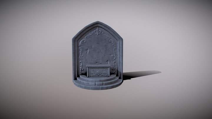 Shrine 3D Model