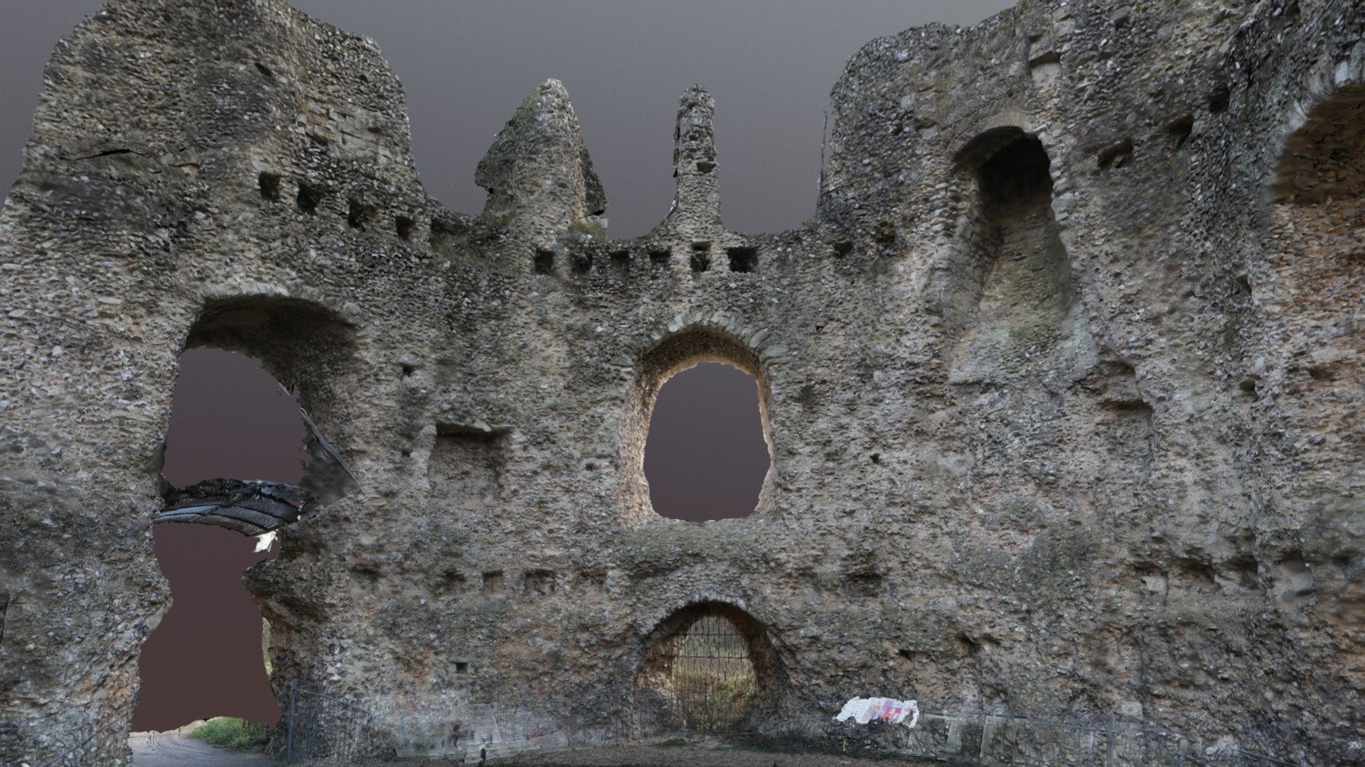 Odiham Castle - Interior