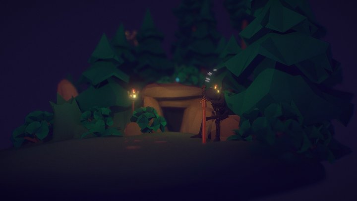 Black Forest of Valheim 3D Model