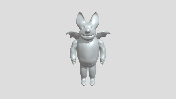 The Bats Body 3D Model