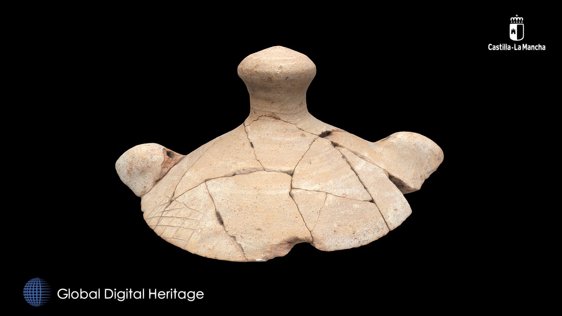 Iron Age Lid, Castilla La Mancha, Spain Download Free 3D model by