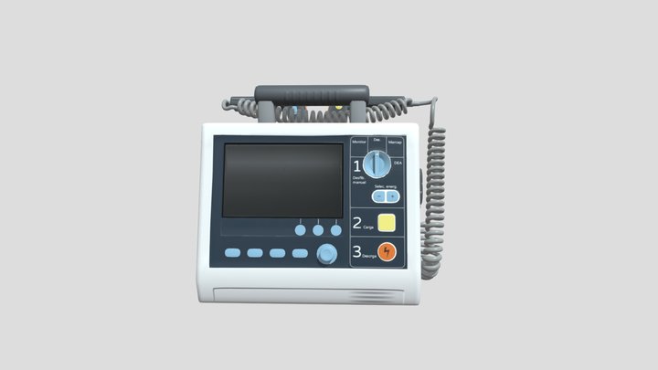 Defibrillator 3D Model