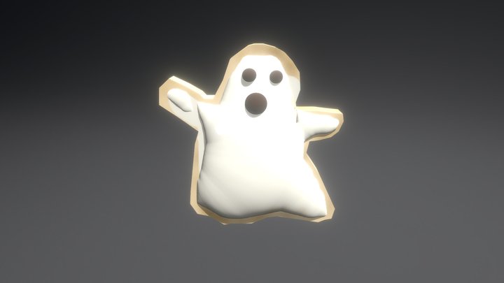 Ghost Cookie – Modello 3D gratuito STL