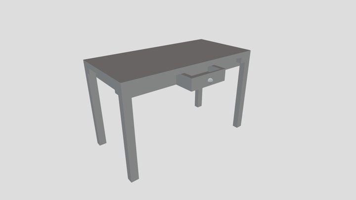 Holz Tisch 3D Model