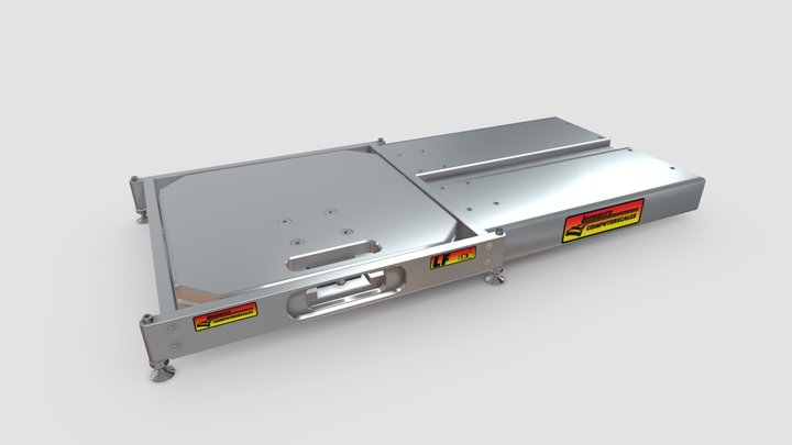 Billet Scale Pad Leveler 3D Model