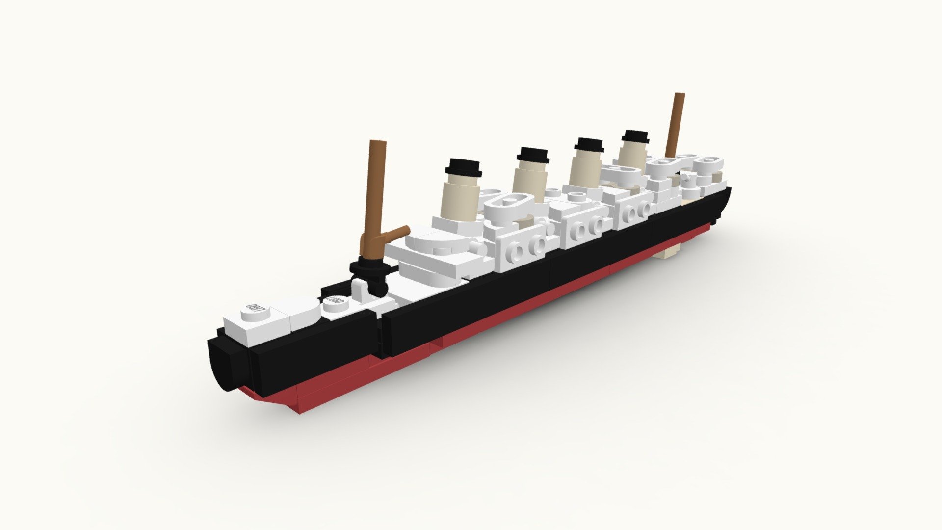 LEGO RMS Britannic MOC [#0169] - Download Free 3D model by The Bobby ...