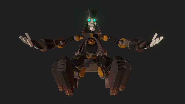 Orth-O-bot priest 3D Model