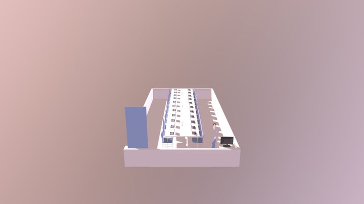 Computer LAB-22 3D Model