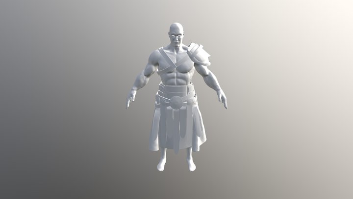 Barbarian Week 3 milestone 3D Model