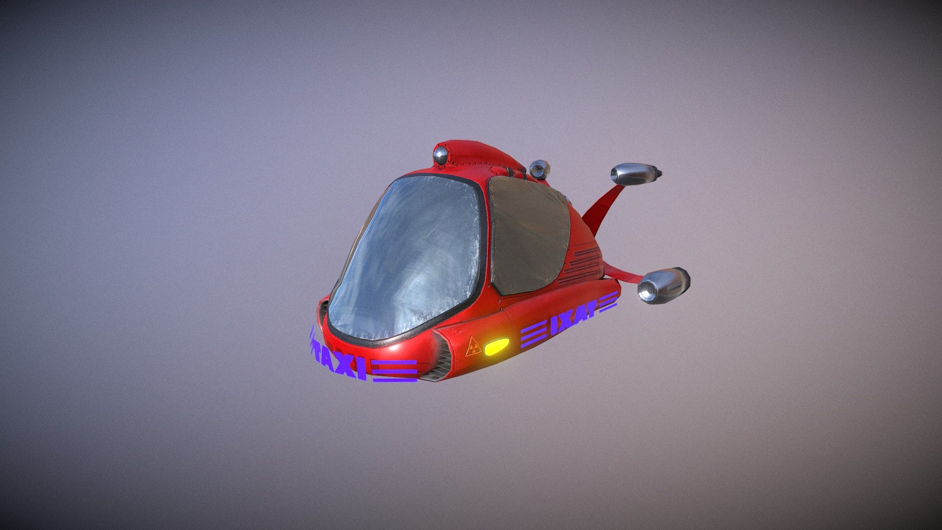 Taxi retro future