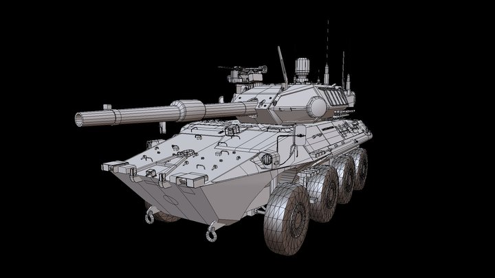 Centauro 2 3D Model