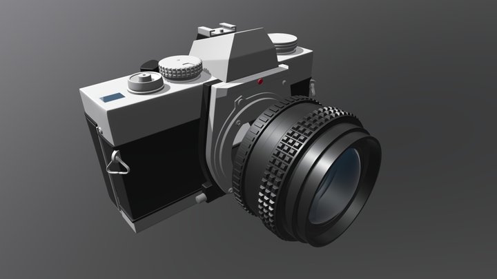 Camera 3D Model