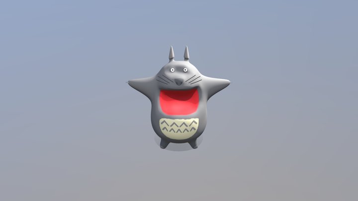 Totoro 3D Model