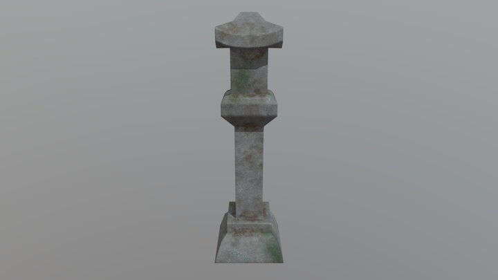 Stonelamp 3D Model