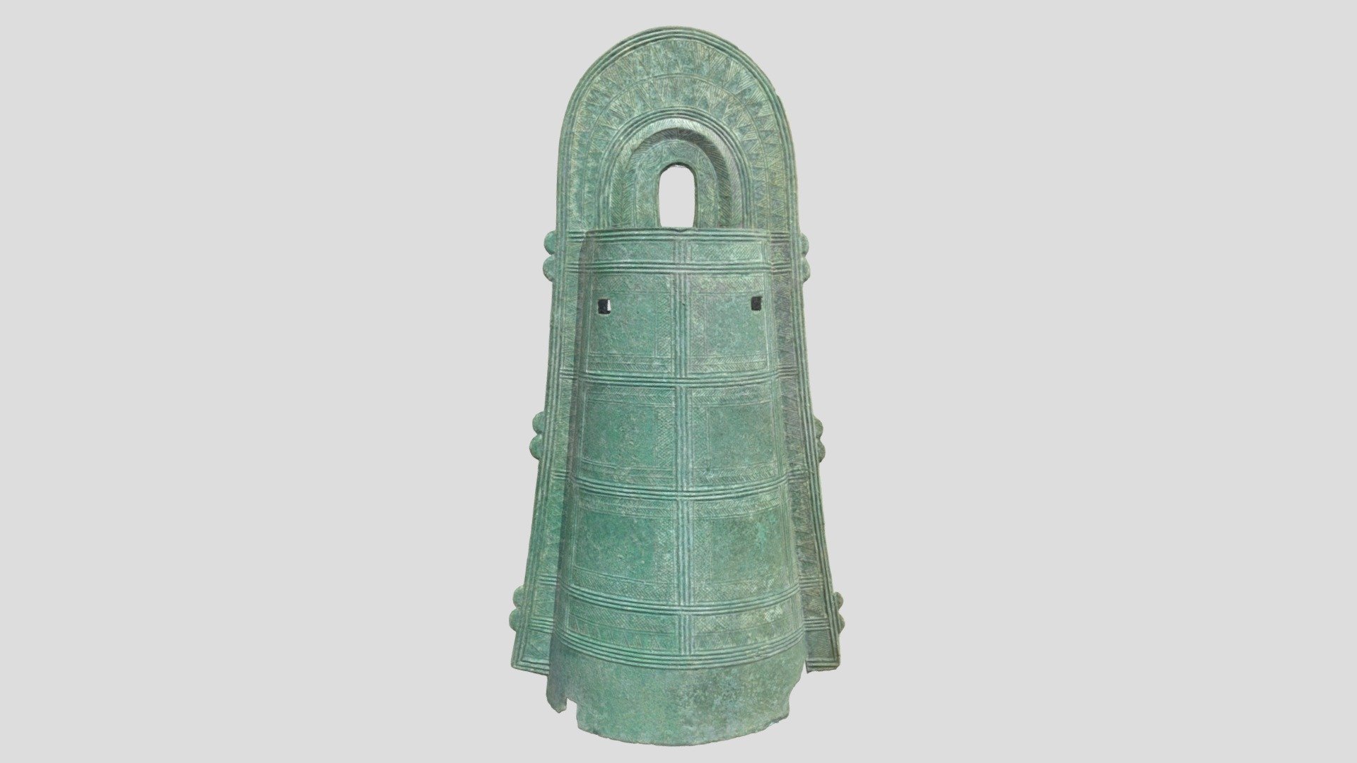 銅鐸（敷地3号銅鐸） - Download Free 3D model by 静岡県文化財課