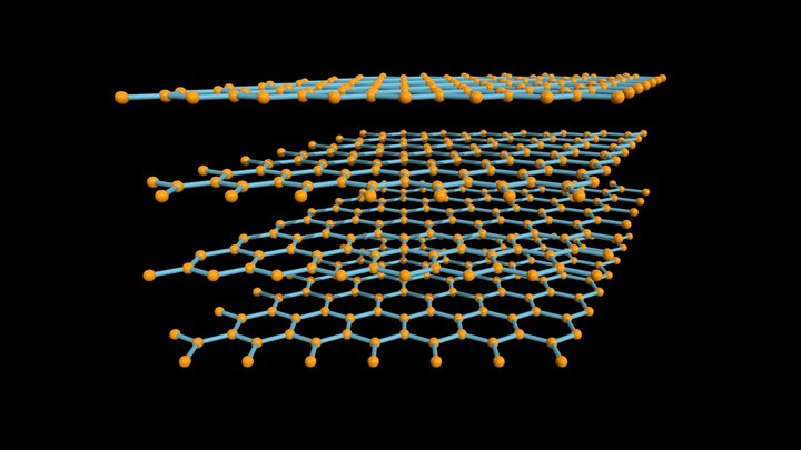 A9 | C (Graphite) | P6(3)/mmc 3D Model