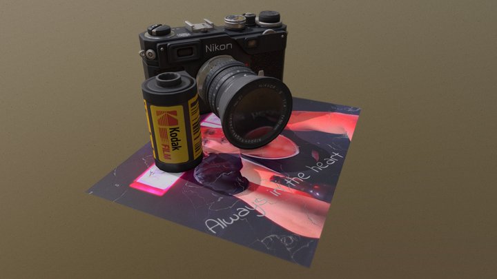 Nippon Kogaku Nikon S3 (SLAHOR_Concept) 3D Model