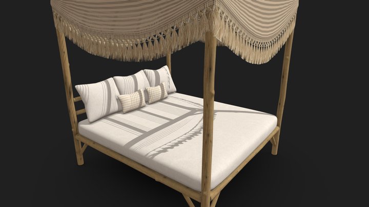Cabana Bed – Modelo 3D gratuito STL