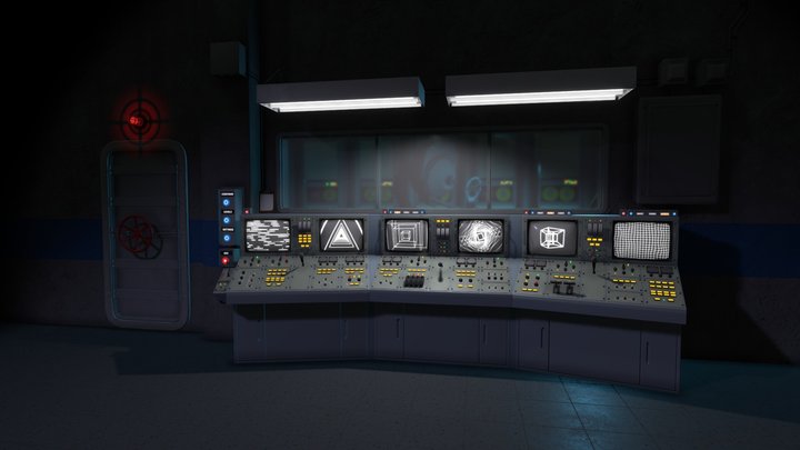 Playback Loop - Menu Diorama 3D Model