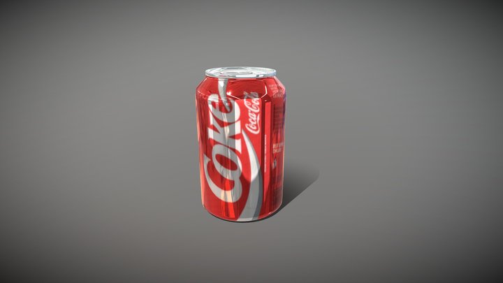 Coka cola Can 3D Model