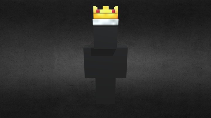 Minecraft Crown 3D Model