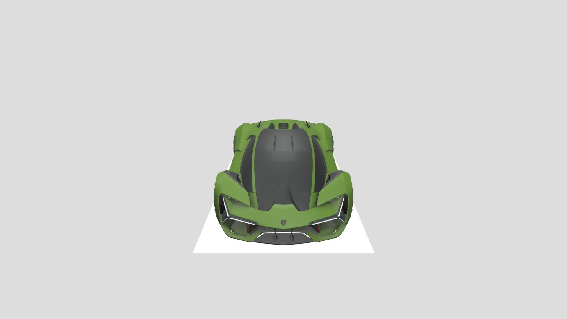 2017 Lamborghini Terzo Millennio Concept Green