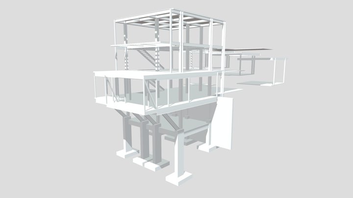 Estructura Metalica _ CS 3D Model