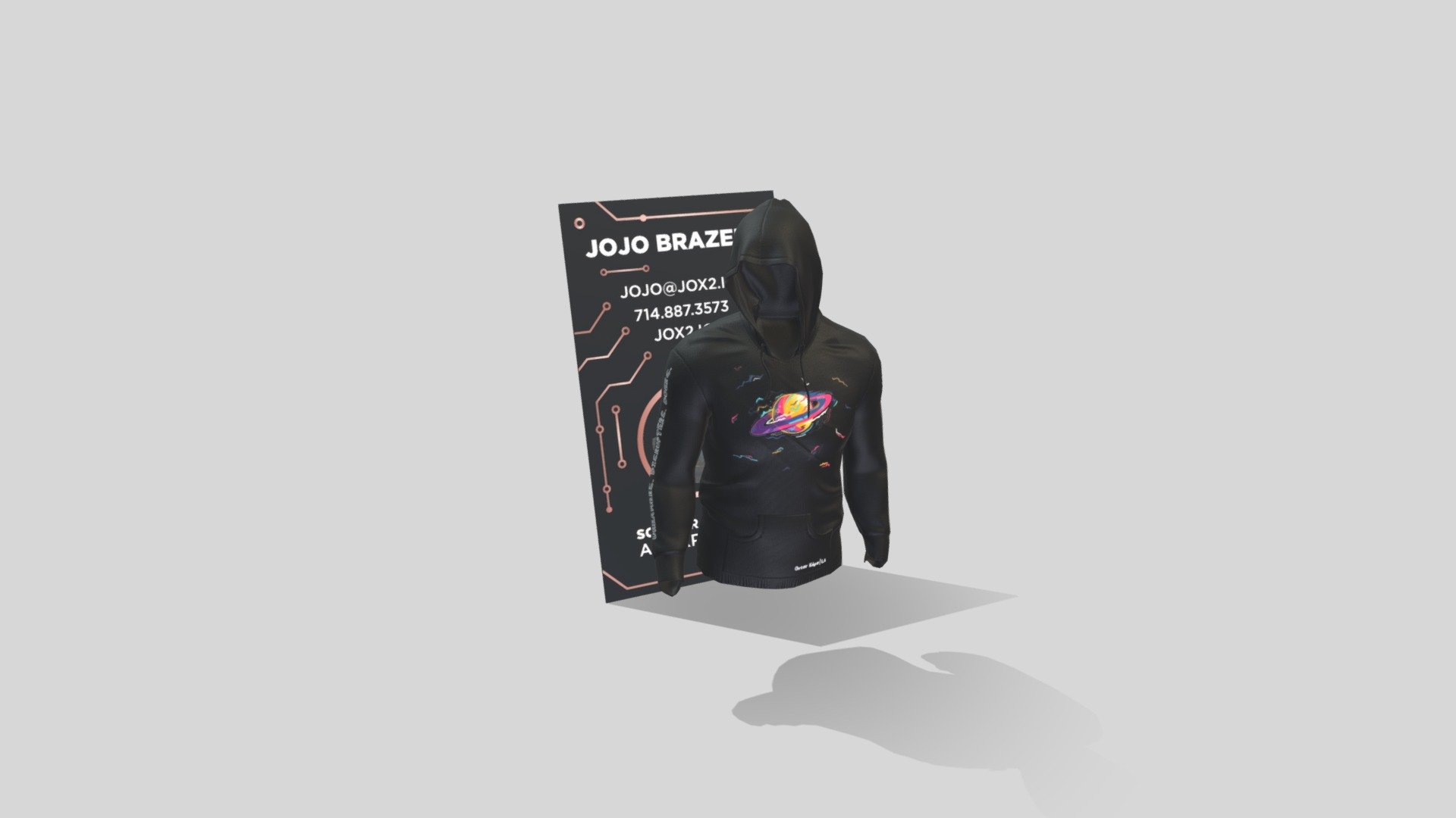 MIXR Card - Jo x2 (Light BG) — Sketchfab embed 3D viewer