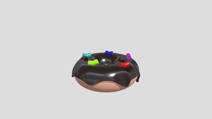 Free donut (nomad sculpt) 3D Model