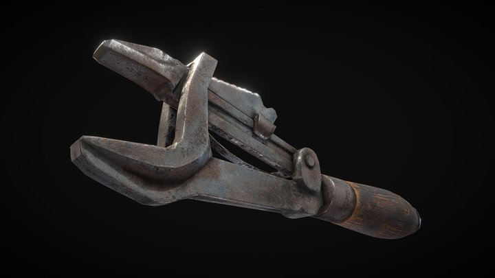 Tool - Vandegrift 1891 Patent Wedge 3D Model