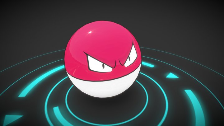 Voltorb: an electric pokemon by va roon on Dribbble