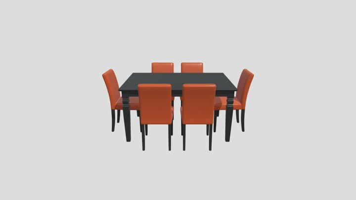 DINNING TABLE 3D Model