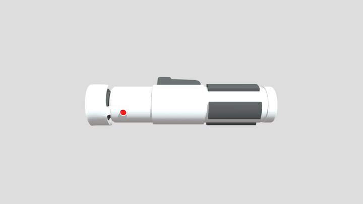 Yoda Lightsaber Hilt 3D Model