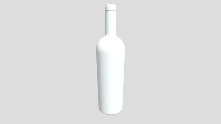 Bottle bdx lourde 3D Model